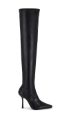Raye Alexandra Thigh High Boot In Black