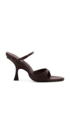 Raye Cait Sandal In Chocolate