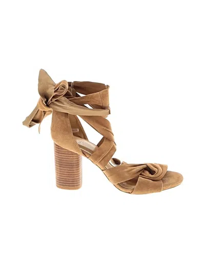 Pre-owned Raye Heels In Tan