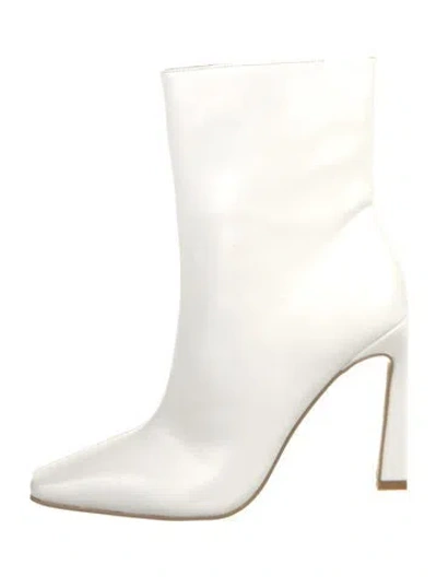 Pre-owned Raye Leather Boots In White