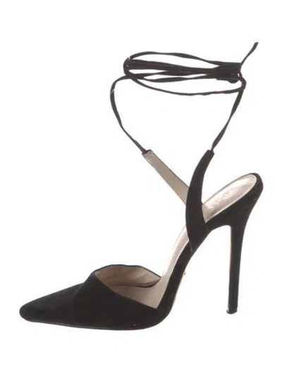 Pre-owned Raye Leather Pumps In Black