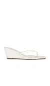 Raye Livy Wedge In White