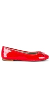 Raye Natalia Ballet Flat In Red