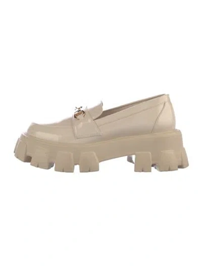 Pre-owned Raye Patent Leather Pumps In Neutral