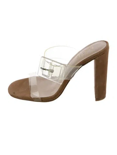 Pre-owned Raye Pvc Slides