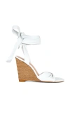 Raye Rumi Wedge In White