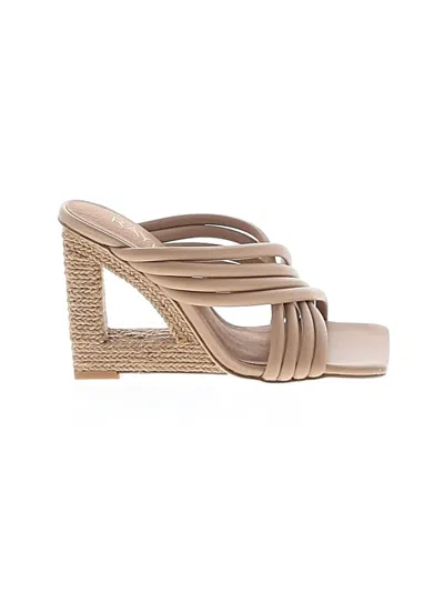 Pre-owned Raye Sandals In Brown