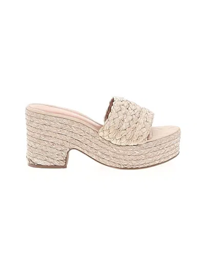 Pre-owned Raye Sandals In Gray