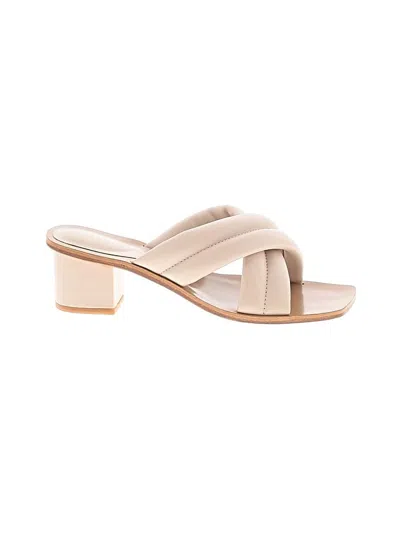 Pre-owned Raye Sandals In Ivory