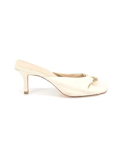 Pre-owned Raye Sandals In Ivory