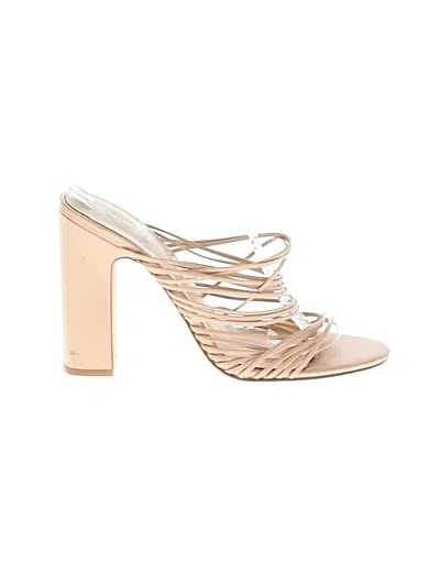 Pre-owned Raye Sandals In Ivory
