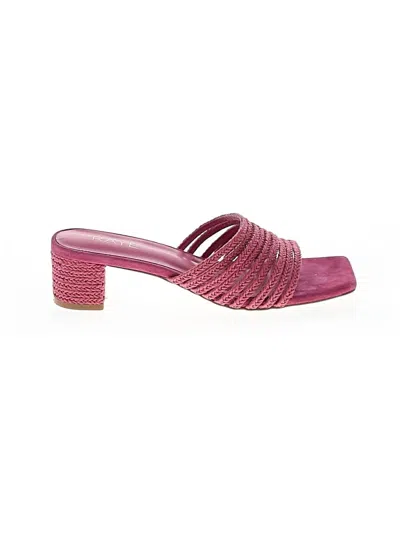 Pre-owned Raye Sandals In Pink