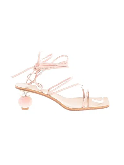 Pre-owned Raye Sandals In Pink