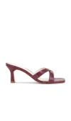 Raye Sydney Sandal In Burgundy