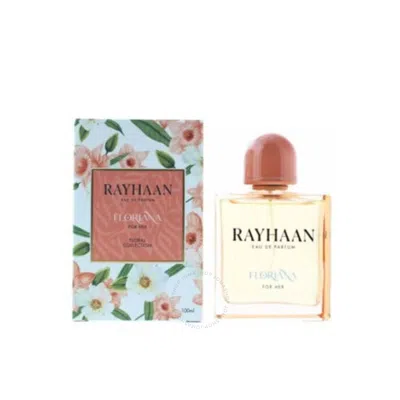 Rayhaan Ladies Floriana Edp Spray 3.38 oz Fragrances 6298044138634 In White