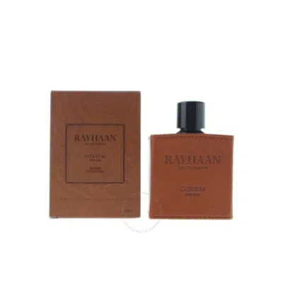 Rayhaan Men's Corium Edp Spray 3.38 oz Fragrances 6298044138603 In White