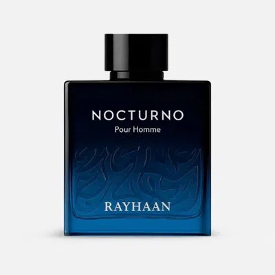 Rayhaan Men's Nocturno Edp Spray 3.4 oz Fragrances 6297001571125