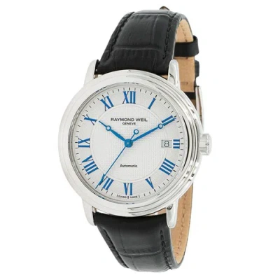 Pre-owned Raymond Weil 2837-stc-00658 Men's Maestro White Dial Automatic Watch