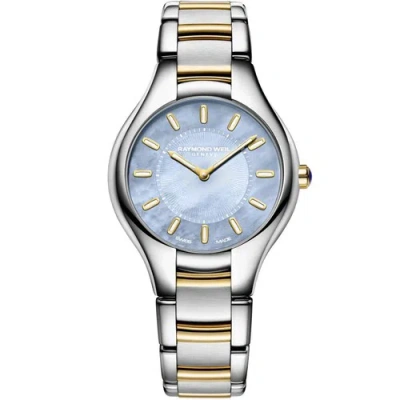 Pre-owned Raymond Weil 5132-stp-97501 Women's Noemia Blue Dial Quartz Watch