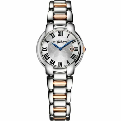 Pre-owned Raymond Weil 5229-s5-01659 Women's Jasmine Silver Quartz Watch