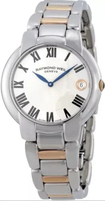Pre-owned Raymond Weil 5229-s5-01659 Women's Jasmine Silver Quartz Watch