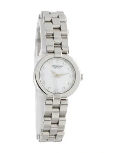 Pre-owned Raymond Weil Allegro Watch, 21mm In Multi