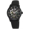 Raymond Weil Freelancer Automatic Black Skeleton Dial Black Leather Strap Men's Watch 2785-bc5-20001
