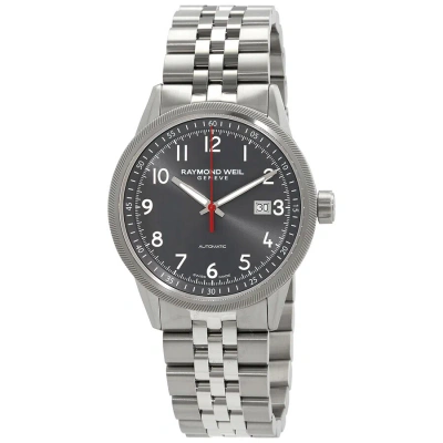Raymond Weil Freelancer Automatic Grey Dial Men's Watch 2734-st-05600 In Metallic