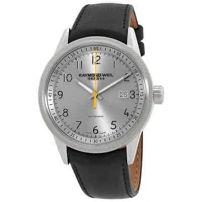 Pre-owned Raymond Weil Freelancer Automatic Silver Dial Men's Watch 2734-stc-05650