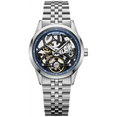 Raymond Weil Freelancer Automatic Skeleton Dial Steel Men's Watch 2783-st-50000
