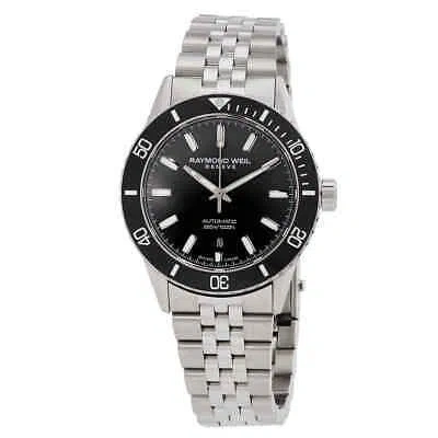 Pre-owned Raymond Weil Freelancer Diver Automatic Men's Watch 2775-st1-20051