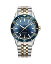 Raymond Weil Men's Freelancer Diver Two-tone Stainless Steel Watch In Blue/two Tone