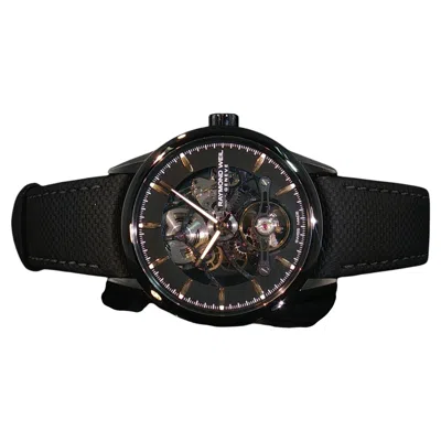 Pre-owned Raymond Weil Freelancer Rw1212 Skeleton Automatic Watch 2785-bkr-20000 In Multiple