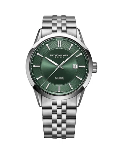 Raymond Weil Men's Freelancer Stainless Steel Bracelet Watch/42.5mm