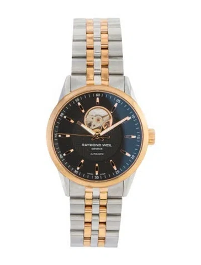 Pre-owned Raymond Weil Freelancer Watch, 42mm In Multi