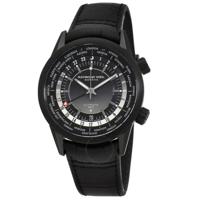 Raymond Weil Frelancer Gmt Automatic Black Dial Men's Watch 2765-bkc-20001