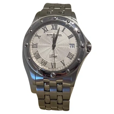 Pre-owned Raymond Weil Geneve Tango Ref 5590 Quartz Mens' Watch. Box + Links. In Multi