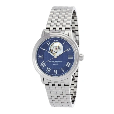 Raymond Weil Maestro Automatic Blue Dial Men's Watch 2827-st-00508 In Metallic