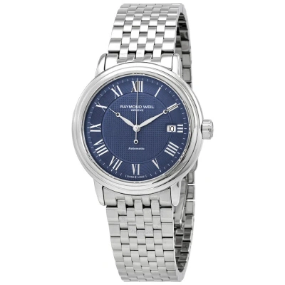 Raymond Weil Maestro Automatic Blue Dial Men's Watch 2837-st-00508 In Metallic