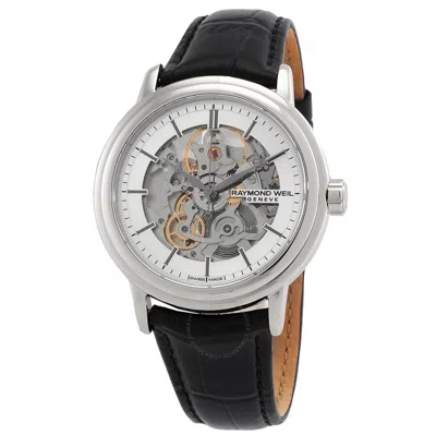 Raymond Weil Maestro Automatic Men's Watch 2815-stc-65001 In Black / Silver