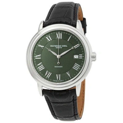 Raymond Weil Maestro Automatic Men's Watch 2837-stc-00520 In Black / Green
