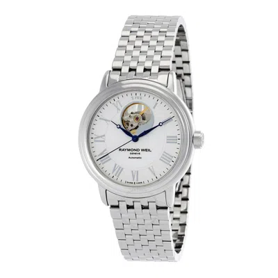 Raymond Weil Maestro Automatic White Dial Men's Watch 2827-st-00308 In Metallic