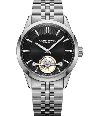 Raymond Weil Men's Freelancer Stainless Steel Watch, 40mm 2781-st-20051 In Black