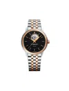 RAYMOND WEIL MEN'S MAESTRO 40MM TWO TONE ROSE GOLDPLATED STAINLESS STEEL BRACELET WATCH