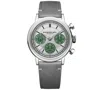 Raymond Weil Men's Swiss Automatic Chronograph Millesime Tri-compax Largo Winch Gray Leather Strap Watch 40mm