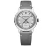 Raymond Weil Men's Swiss Automatic Millesime Moon Phase Gray Leather Strap Watch 40mm