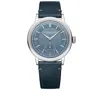 Raymond Weil Men's Swiss Automatic Millesime Small Seconds Denim Blue Leather Strap Watch 40mm