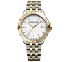 Raymond Weil Men's Swiss Tango Quartz Two-tone Stainless Steel Bracelet Watch 41mm In Green
