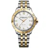 Raymond Weil Men's Swiss Tango Two-tone Pvd Stainless Steel Bracelet Watch 41mm 8160-stp-00308 In Silver