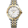 Raymond Weil Men's Swiss Tango Two-tone Pvd Stainless Steel Bracelet Watch 41mm 8160-stp-00308 In White